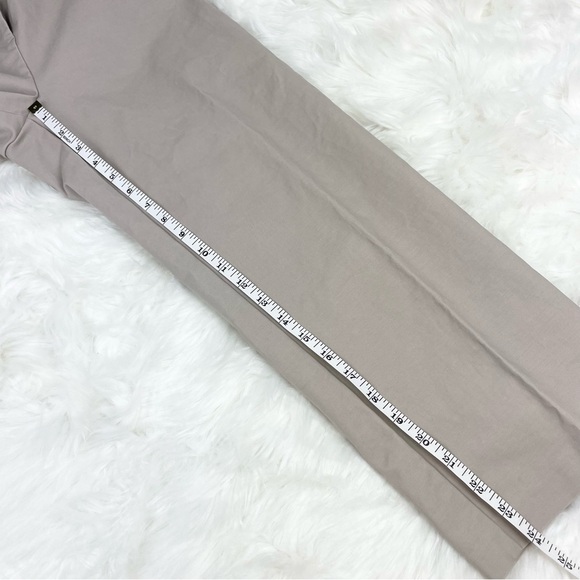 OAK + FORT Ankle Crop Khaki Trousers Size 2 - Picture 6 of 9